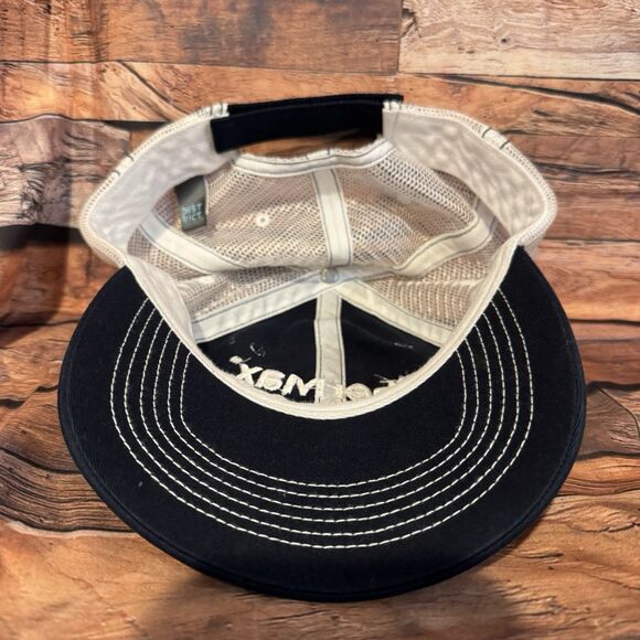 FiberMax Cotton Seed Hat Cap Mesh BASF Agriculture Farmer Promo Navy Adjustable - Picture 6 of 8